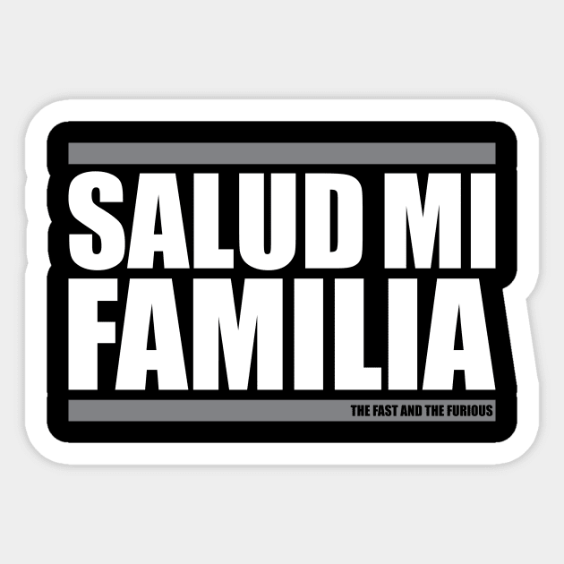 Salud Mi Familia Sticker by zurcnami